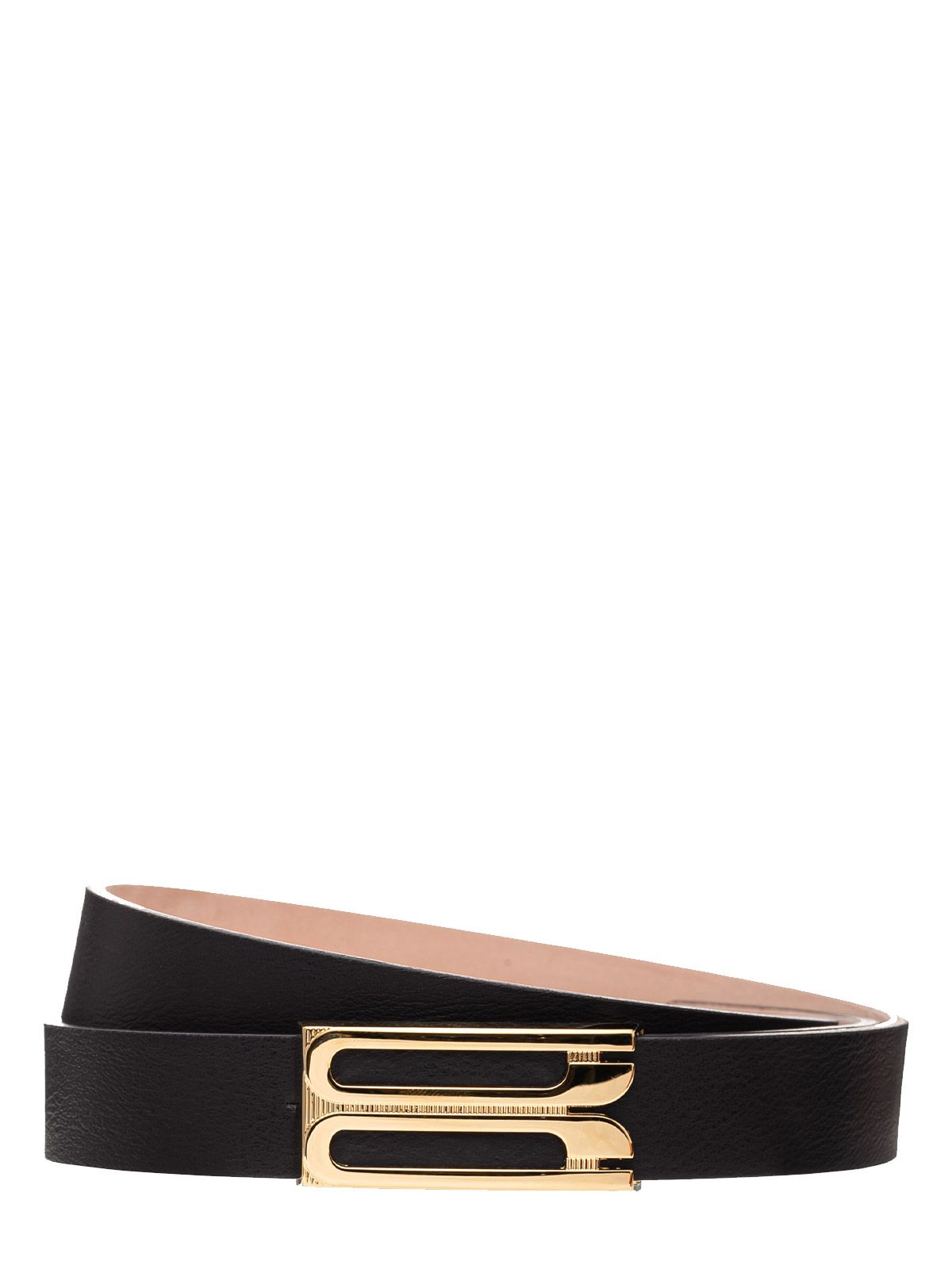 ベルト Victoria Beckham Belts Frame Belt In Black Leather – Victoria Beckham Int